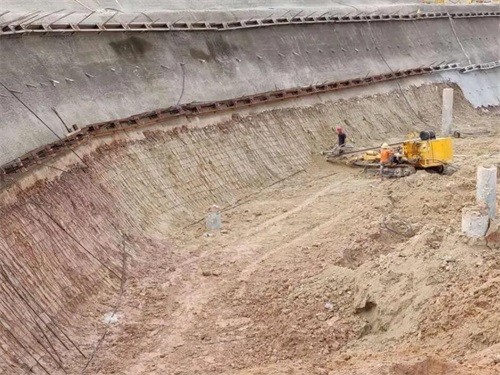高明基坑边坡加固